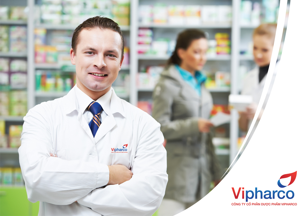 VIPHARCO - Thiết kế logo và nhận diện thương hiệu dược phẩm - y tế VIPHARCO